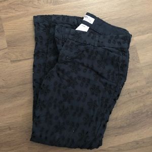 Old Navy navy Blue Diva Eyelet Pants